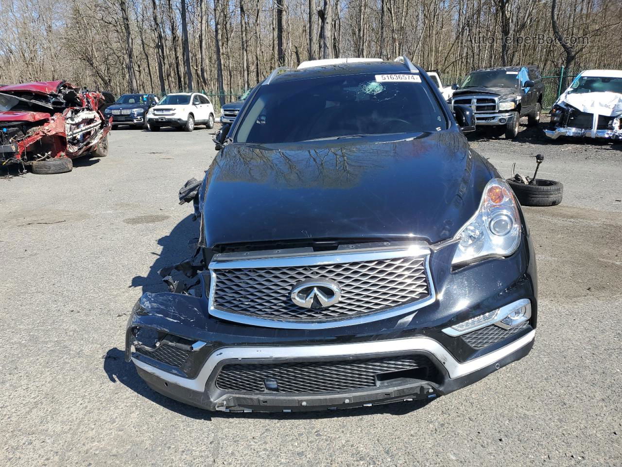 2017 Infiniti Qx50  Black vin: JN1BJ0RR9HM401254