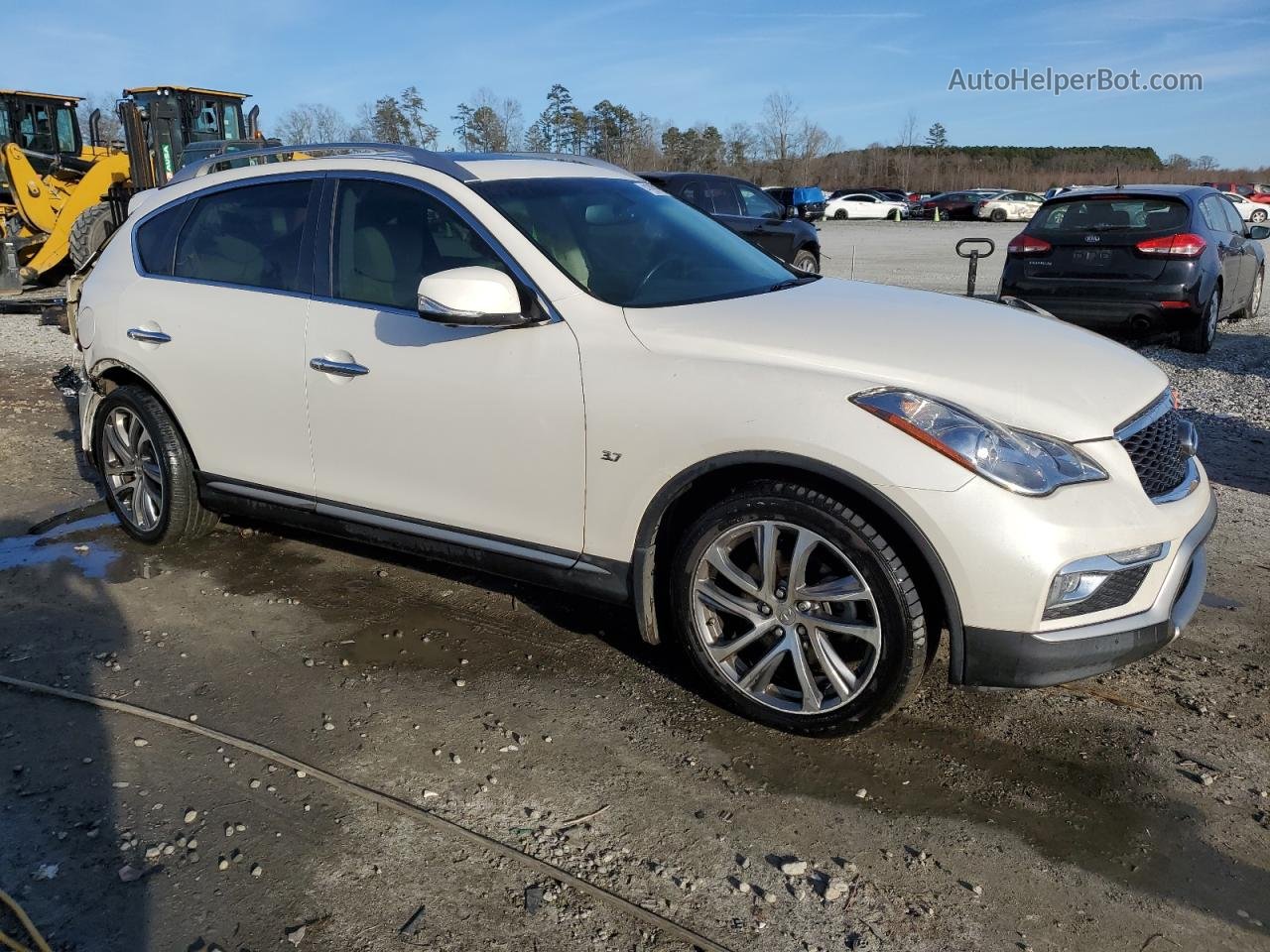 2017 Infiniti Qx50  Белый vin: JN1BJ0RR9HM413212