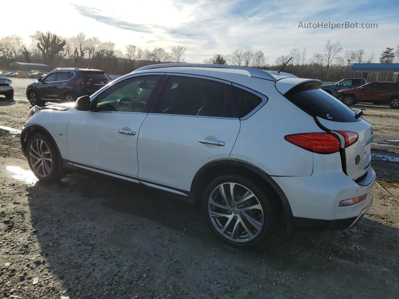 2017 Infiniti Qx50  White vin: JN1BJ0RR9HM413212