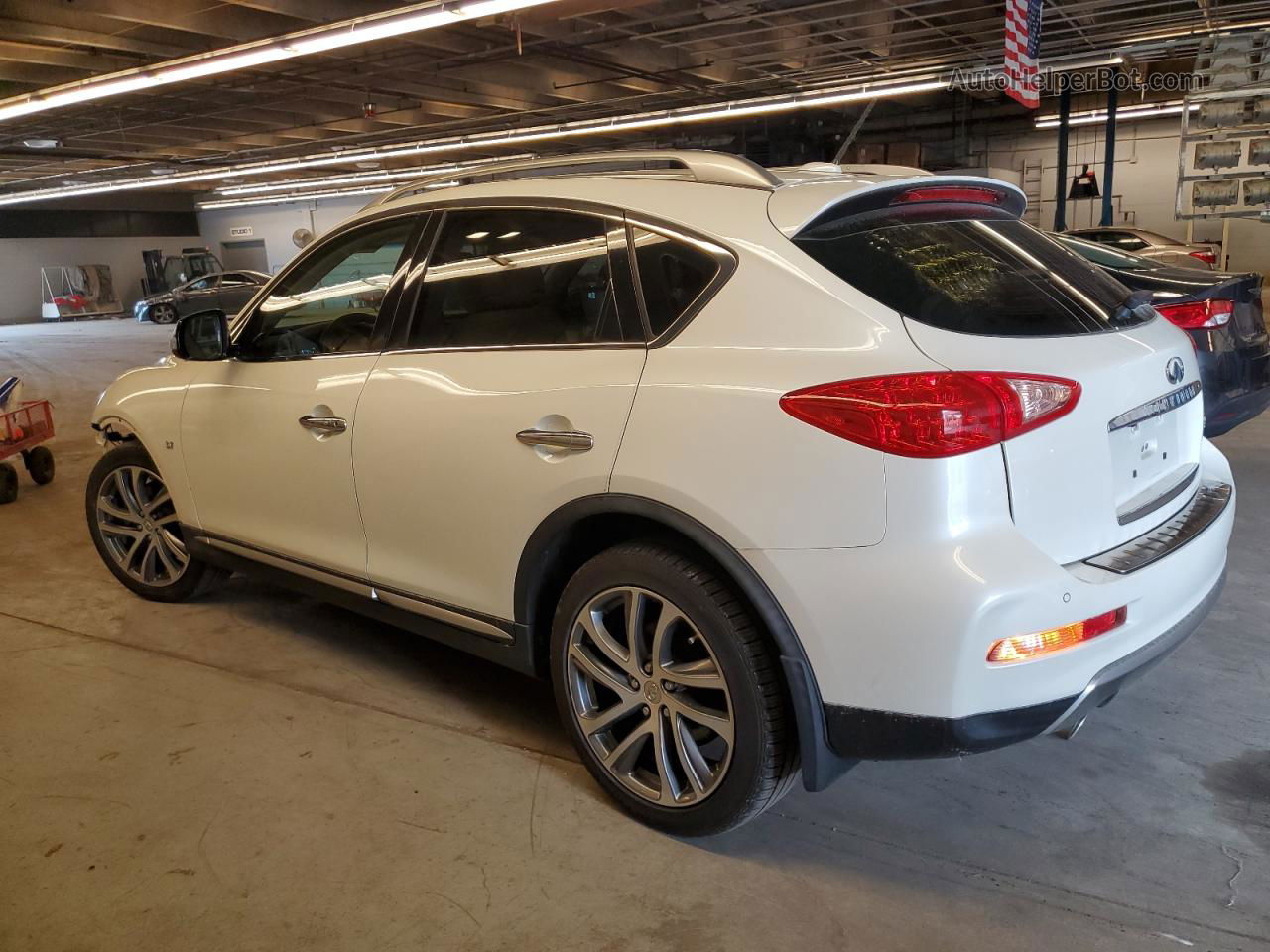 2017 Infiniti Qx50  White vin: JN1BJ0RR9HM415171