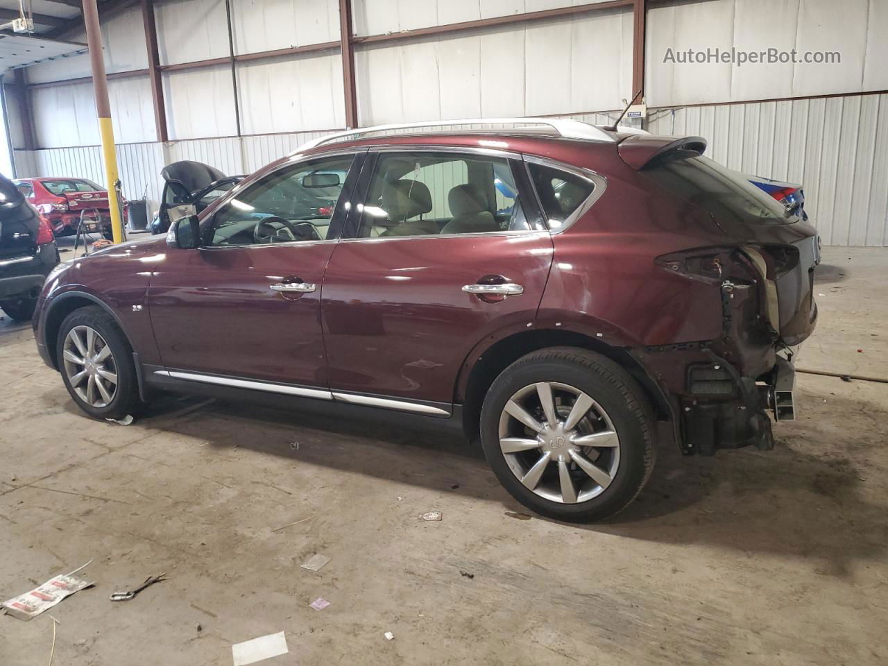 2017 Infiniti Qx50  Maroon vin: JN1BJ0RR9HM416594