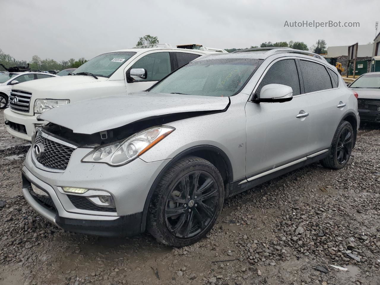 2017 Infiniti Qx50  Серебряный vin: JN1BJ0RR9HM417390