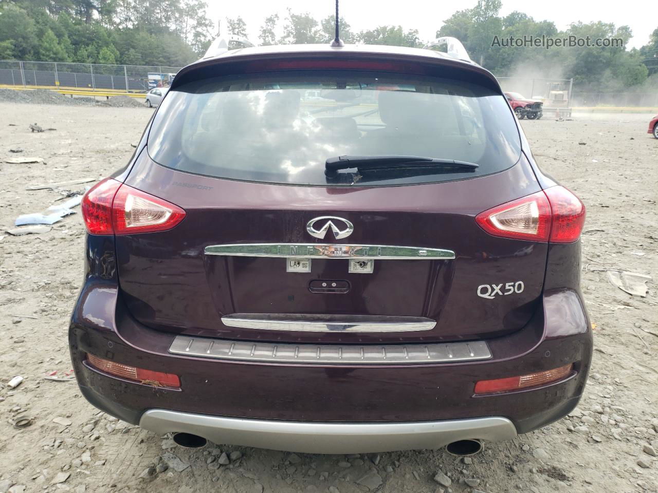 2017 Infiniti Qx50  Brown vin: JN1BJ0RRXHM408004