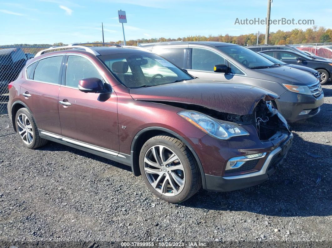 2017 Infiniti Qx50 Purple vin: JN1BJ0RRXHM416510