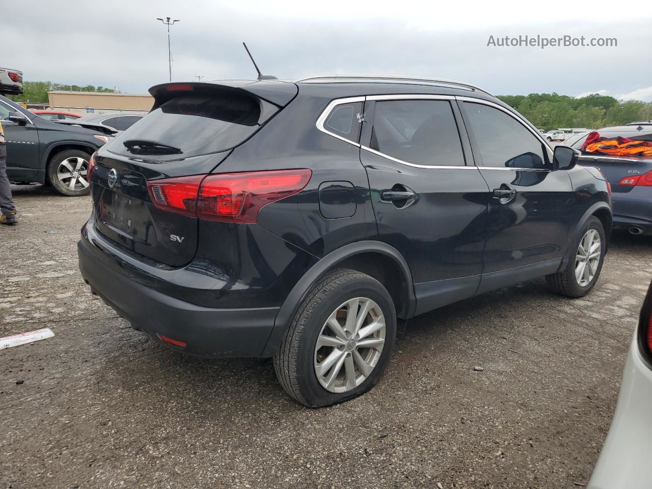 2018 Nissan Rogue Sport S Black vin: JN1BJ1CP0JW500875