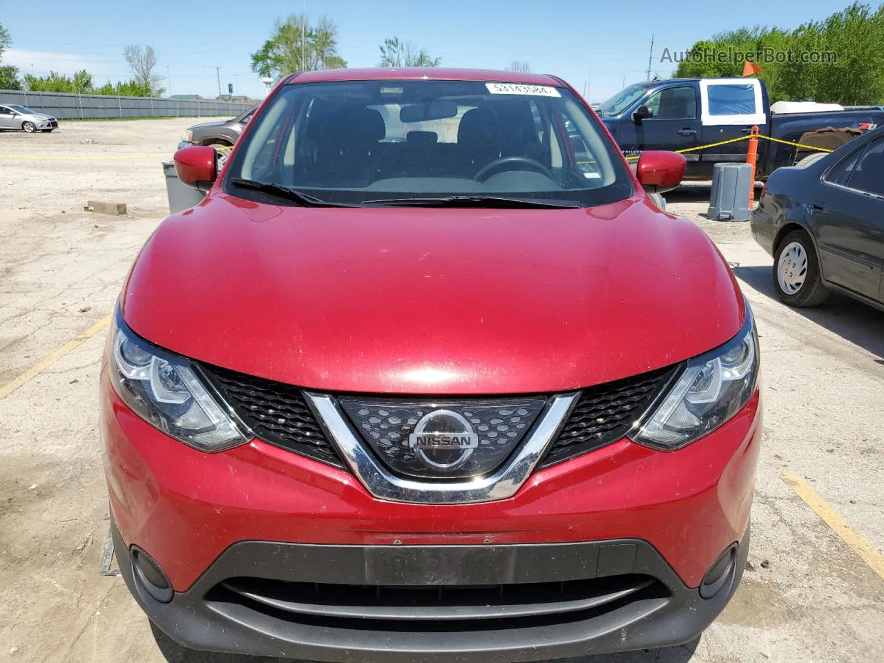 2018 Nissan Rogue Sport S Red vin: JN1BJ1CP1JW180420