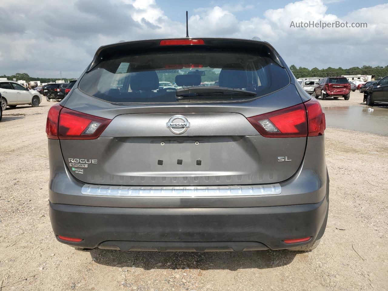 2018 Nissan Rogue Sport S Gray vin: JN1BJ1CP3JW196490