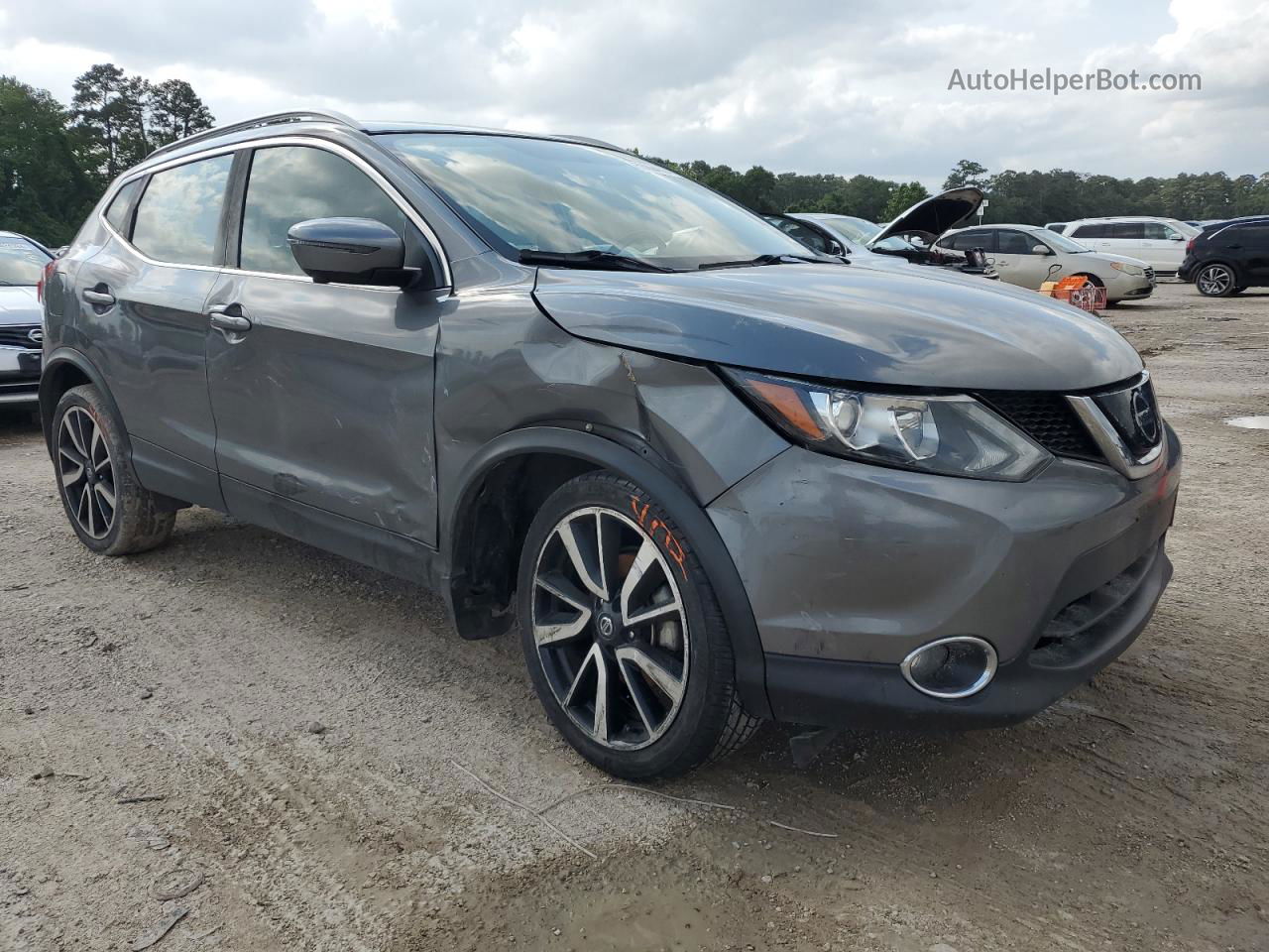 2018 Nissan Rogue Sport S Gray vin: JN1BJ1CP3JW196490