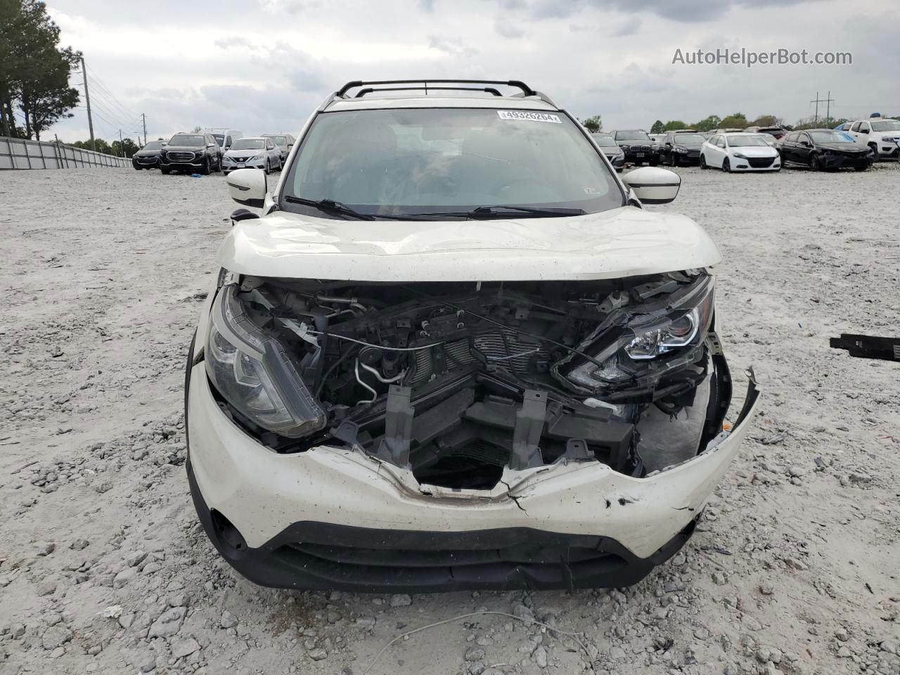 2018 Nissan Rogue Sport S White vin: JN1BJ1CP4JW500491