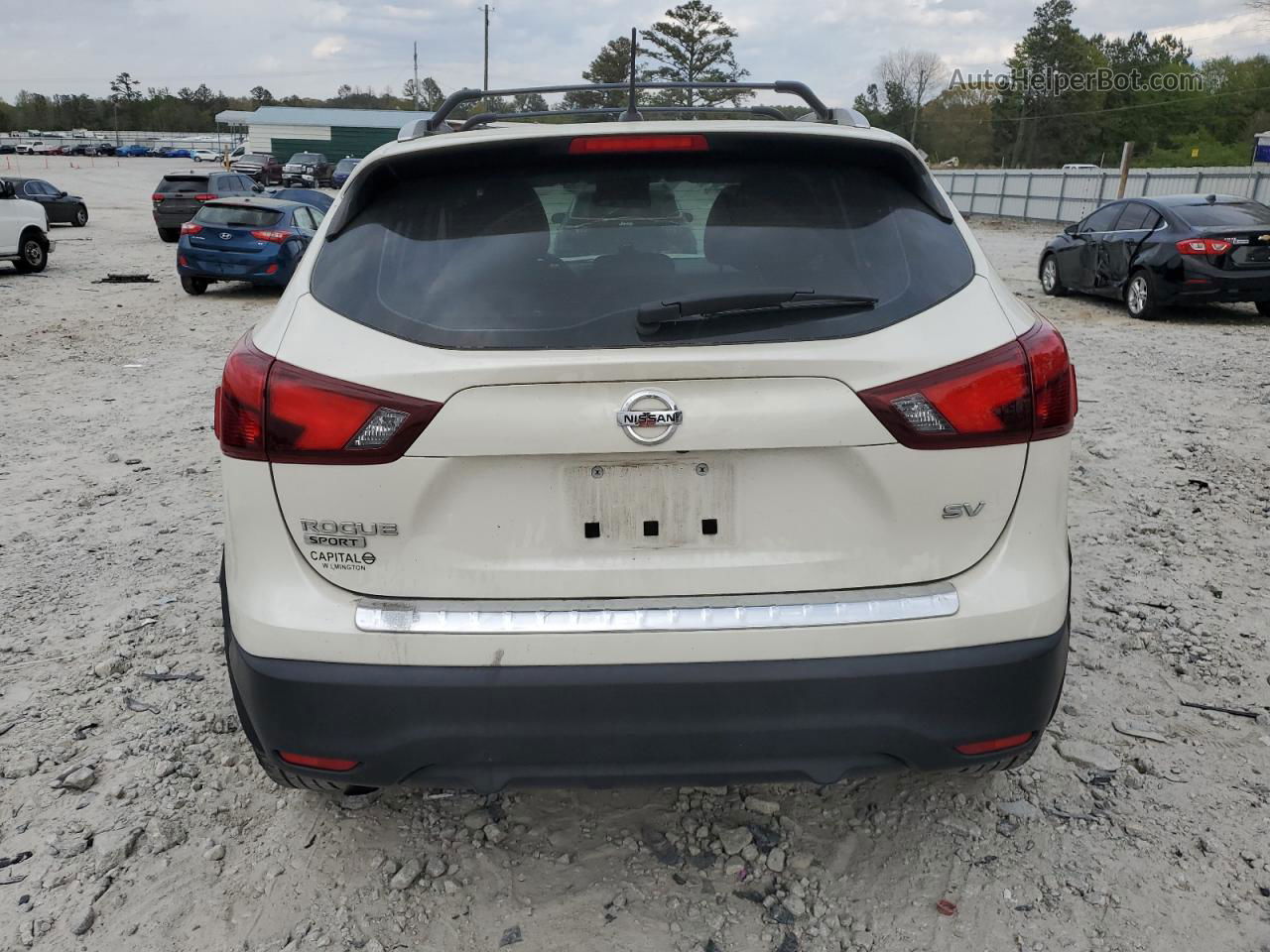 2018 Nissan Rogue Sport S White vin: JN1BJ1CP4JW500491