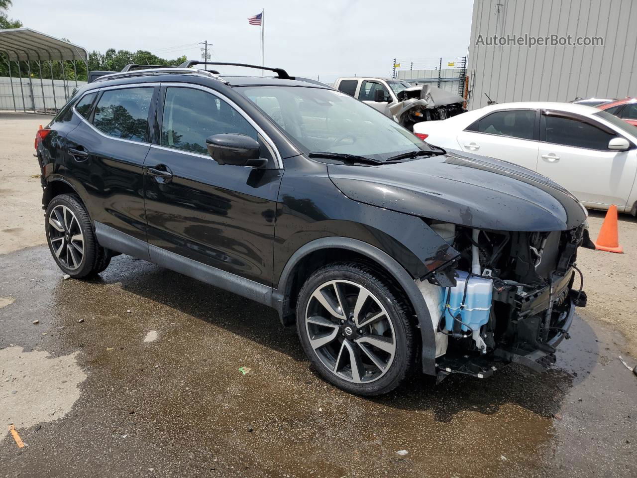 2018 Nissan Rogue Sport S Black vin: JN1BJ1CP7JW163430