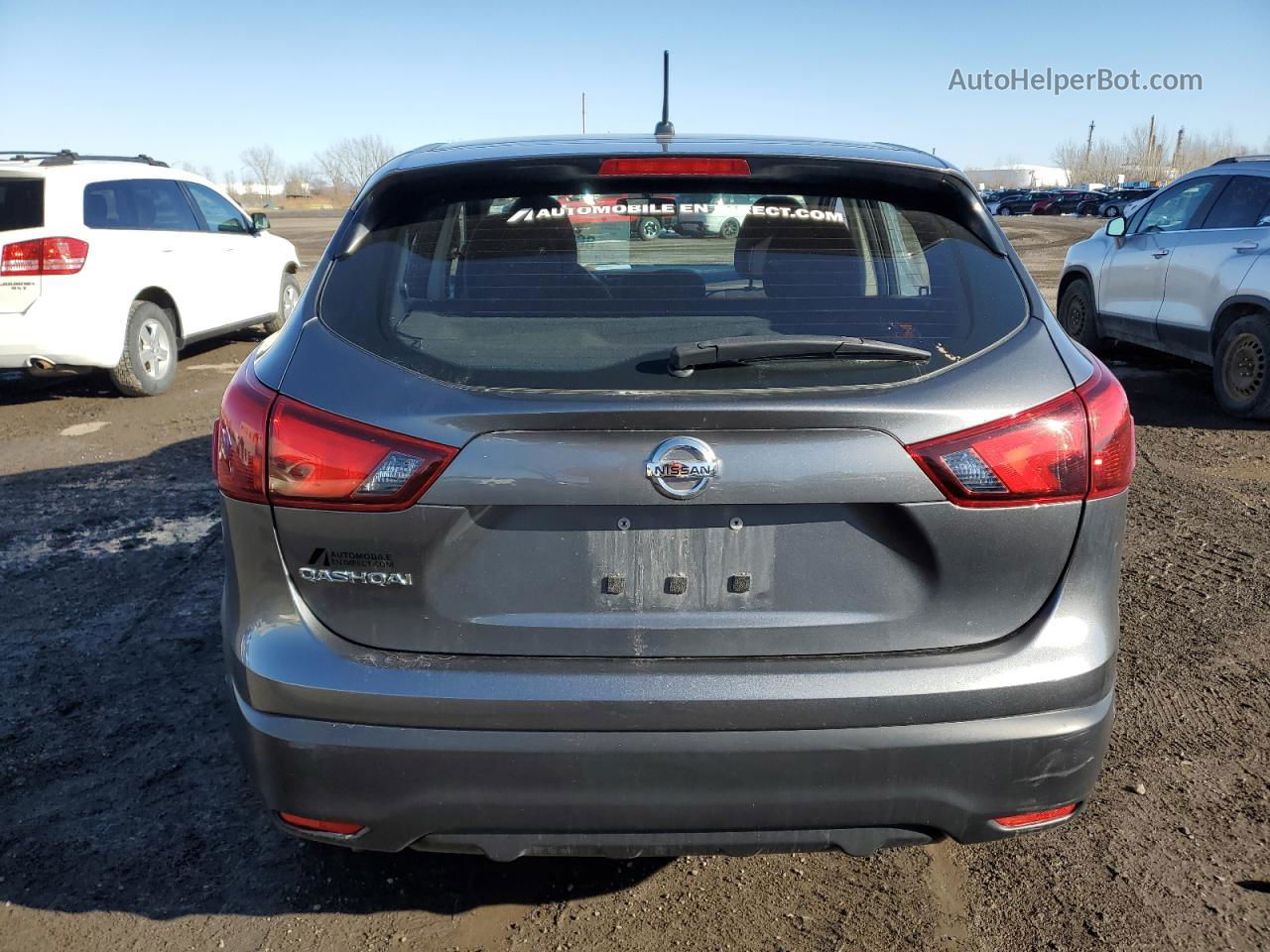 2018 Nissan Qashqai S Серый vin: JN1BJ1CP8JW184707