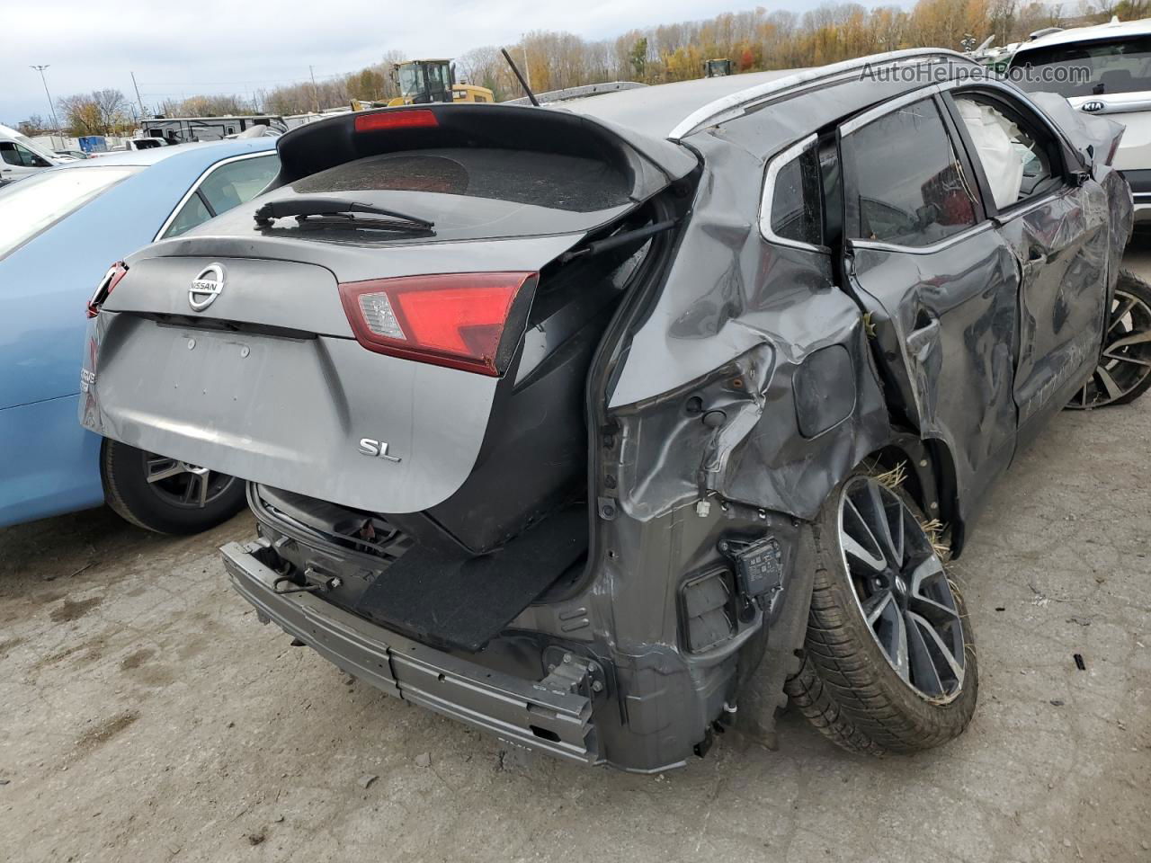 2018 Nissan Rogue Sport S Gray vin: JN1BJ1CP9JW164501