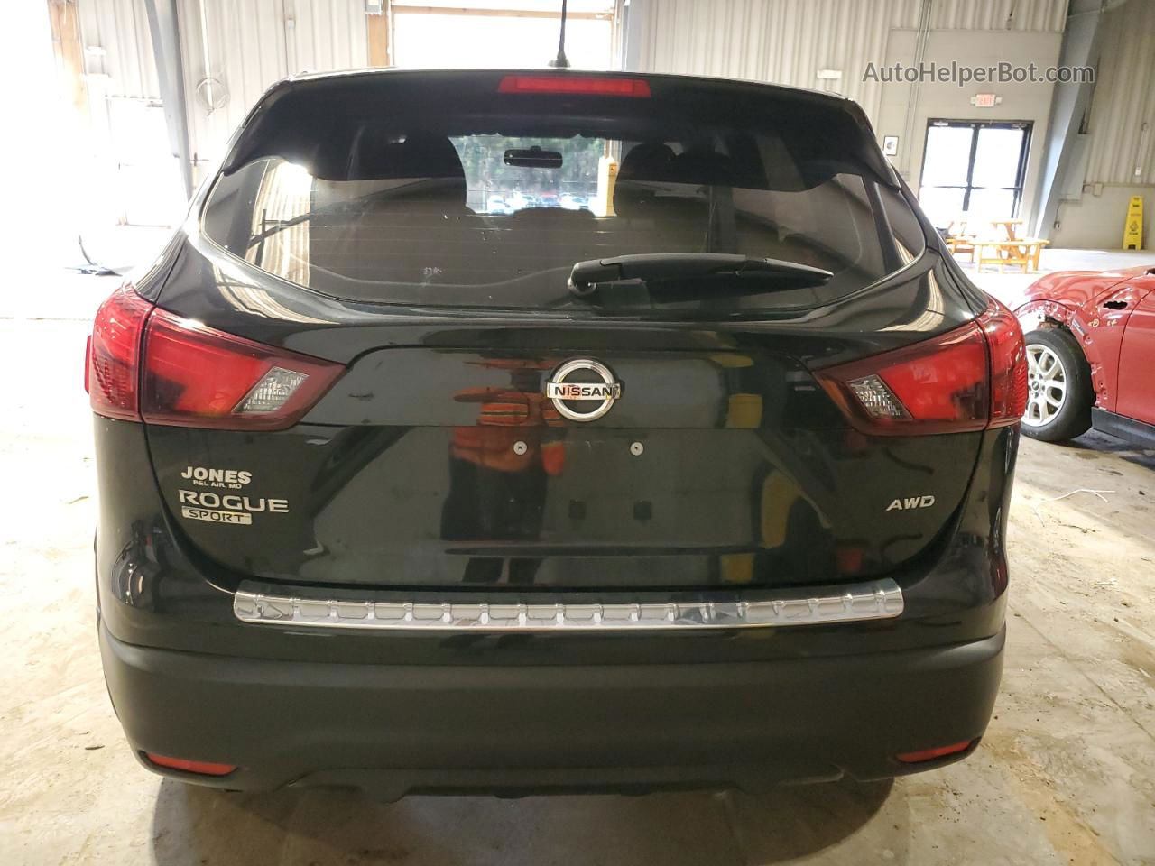 2018 Nissan Rogue Sport S Черный vin: JN1BJ1CR0JW294216