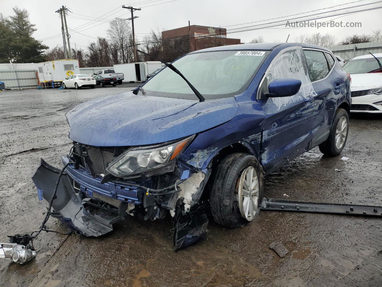 2018 Nissan Rogue Sport S Blue vin: JN1BJ1CR1JW285993