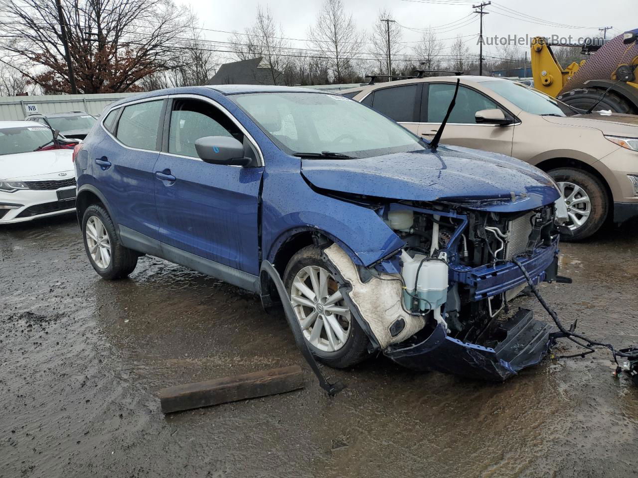 2018 Nissan Rogue Sport S Blue vin: JN1BJ1CR1JW285993