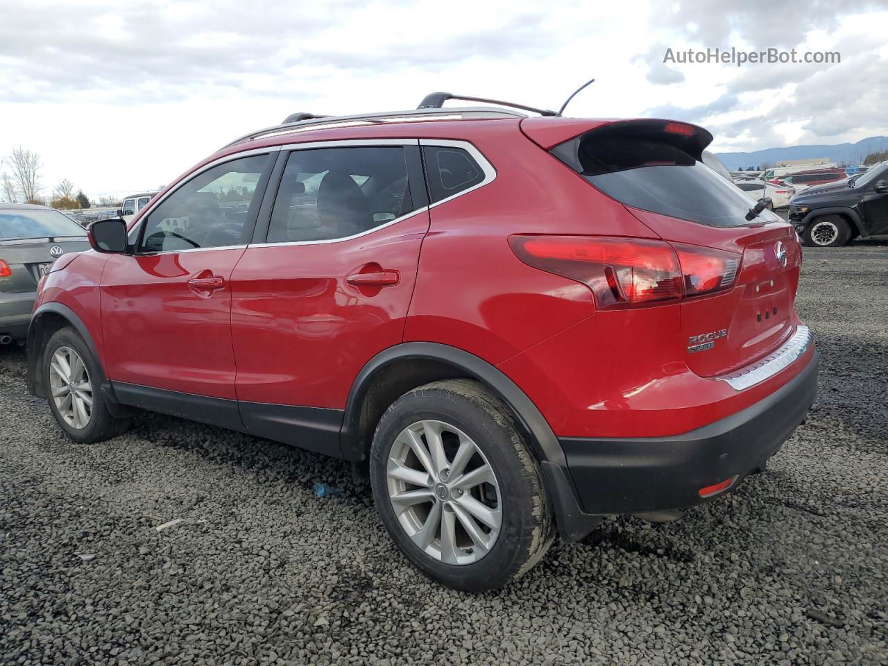 2018 Nissan Rogue Sport S Red vin: JN1BJ1CR3JW283582