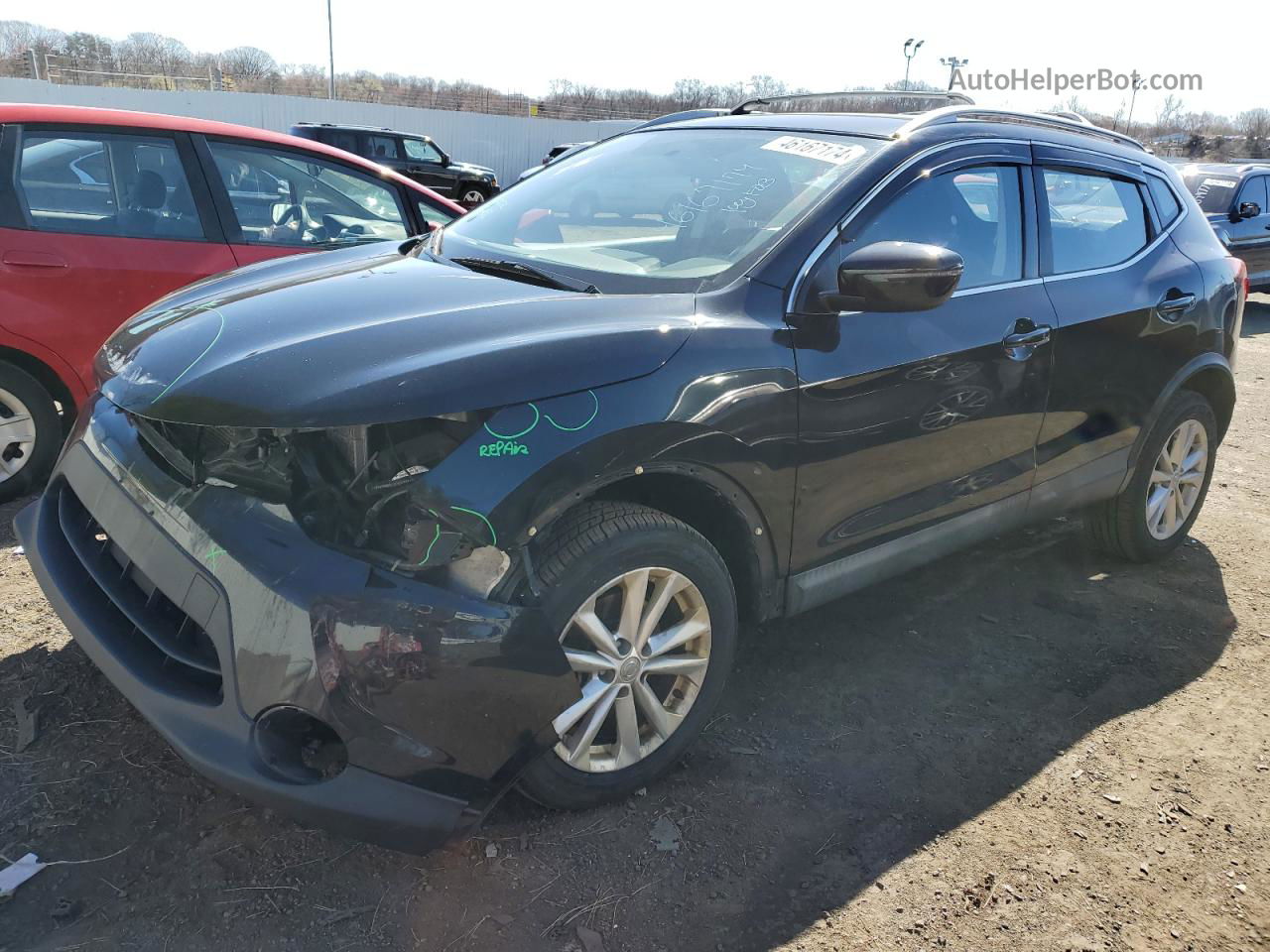 2018 Nissan Rogue Sport S Black vin: JN1BJ1CR4JW251711