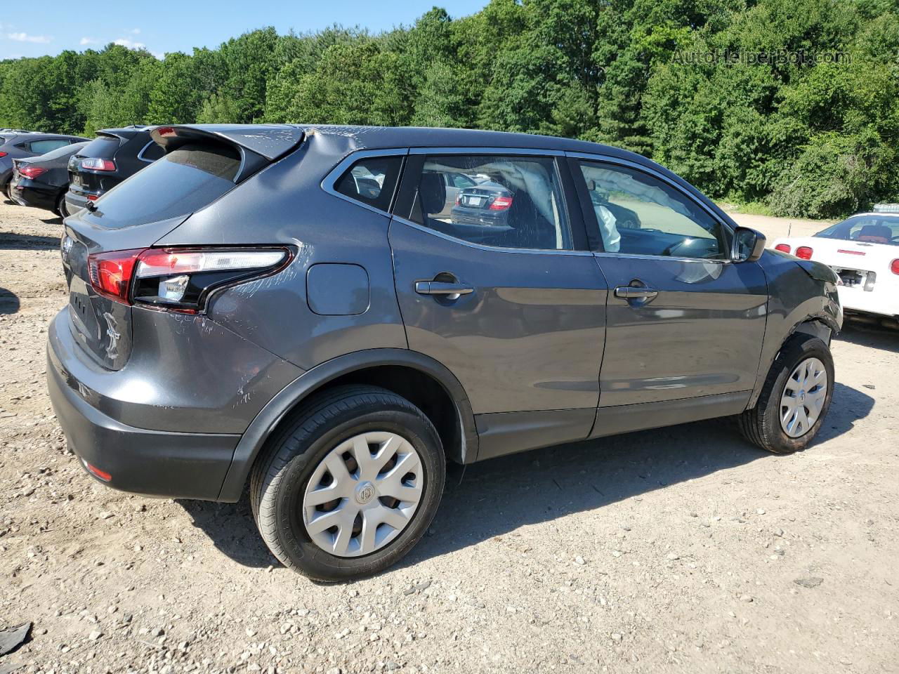 2018 Nissan Rogue Sport S Gray vin: JN1BJ1CR4JW282733