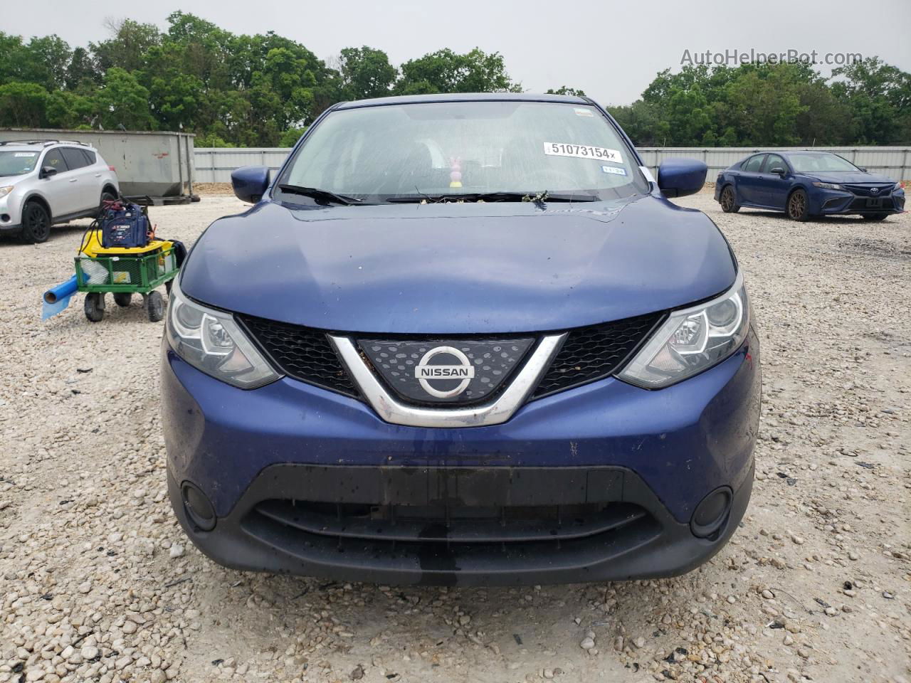 2018 Nissan Rogue Sport S Blue vin: JN1BJ1CR8JW264607