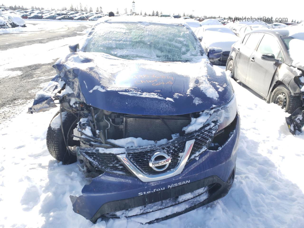 2018 Nissan Qashqai Blue vin: JN1BJ1CR9JW207445