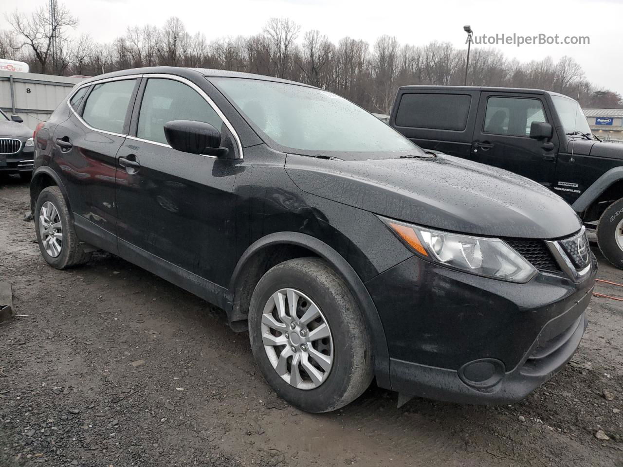 2018 Nissan Rogue Sport S Черный vin: JN1BJ1CR9JW251462