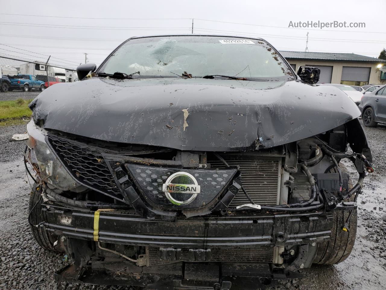 2018 Nissan Rogue Sport S Черный vin: JN1BJ1CRXJW260719