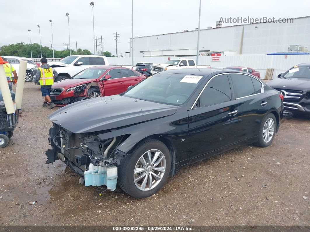 2014 Infiniti Q50 Premium Black vin: JN1BV7AP0EM681116