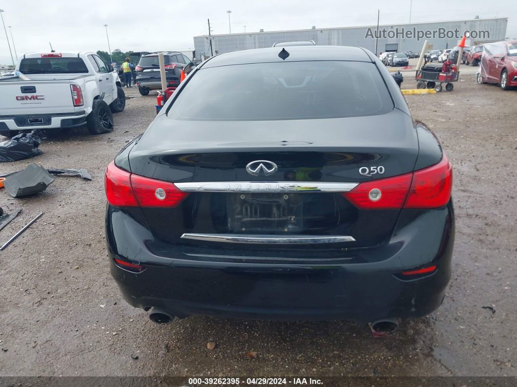 2014 Infiniti Q50 Premium Черный vin: JN1BV7AP0EM681116