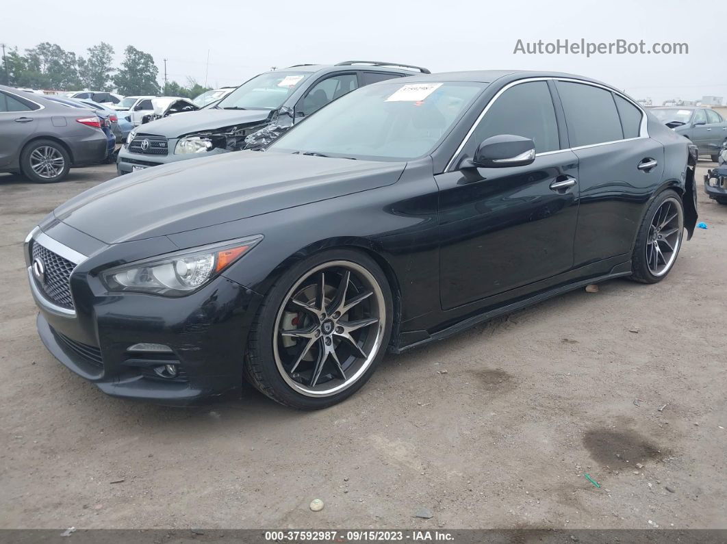 2015 Infiniti Q50 Premium Black vin: JN1BV7AP0FM331700