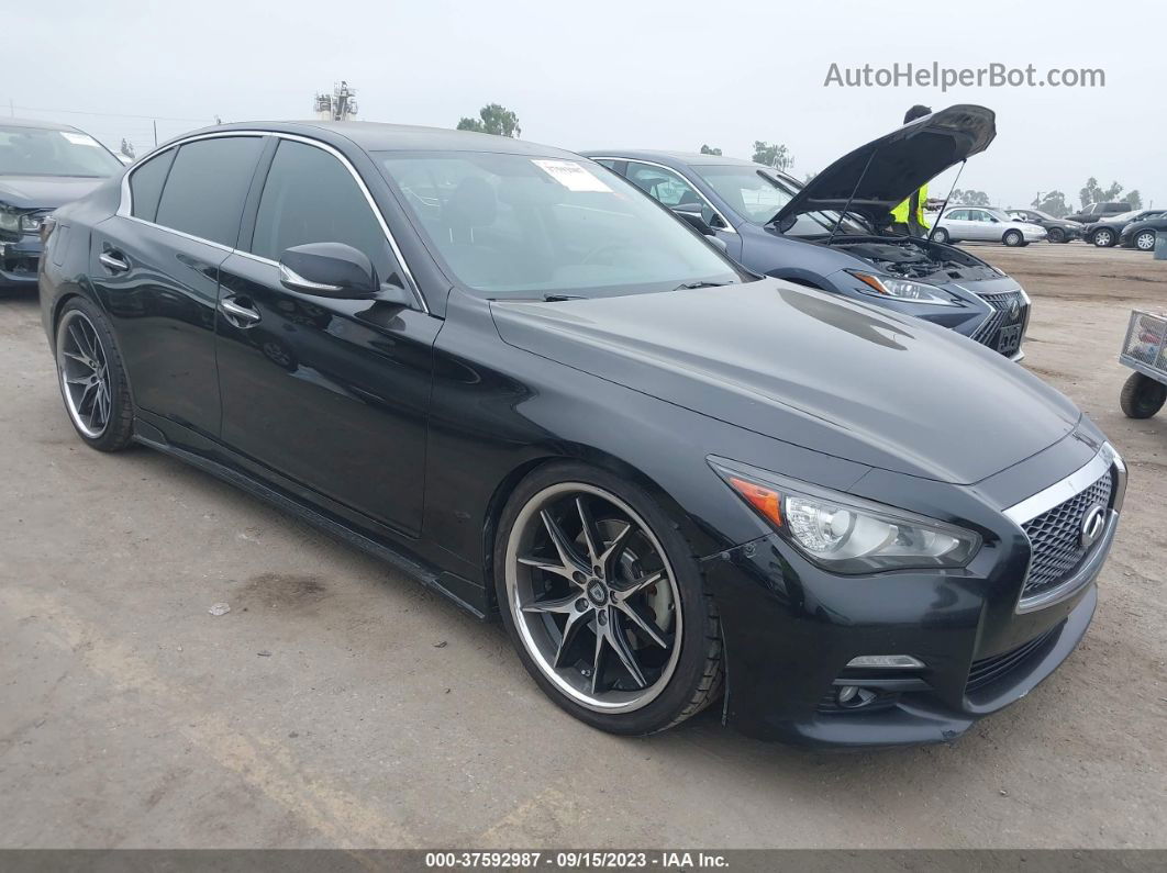 2015 Infiniti Q50 Premium Black vin: JN1BV7AP0FM331700