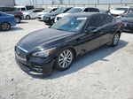 2015 Infiniti Q50 Base Black vin: JN1BV7AP0FM333429