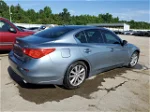 2015 Infiniti Q50 Base Blue vin: JN1BV7AP0FM343135