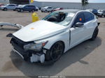 2015 Infiniti Q50 Premium White vin: JN1BV7AP0FM344219