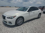 2015 Infiniti Q50 Base White vin: JN1BV7AP0FM345841