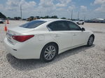 2015 Infiniti Q50 Base White vin: JN1BV7AP0FM345841