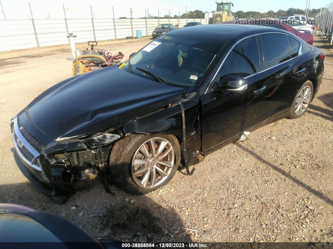 2015 Infiniti Q50 Premium Black vin: JN1BV7AP0FM348268