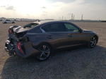 2015 Infiniti Q50 Base Brown vin: JN1BV7AP0FM350733