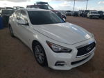 2015 Infiniti Q50 Base Белый vin: JN1BV7AP0FM351719