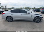 2015 Infiniti Q50 Sport Silver vin: JN1BV7AP0FM356192