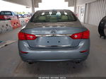 2014 Infiniti Q50 Premium/sport Blue vin: JN1BV7AP1EM670089