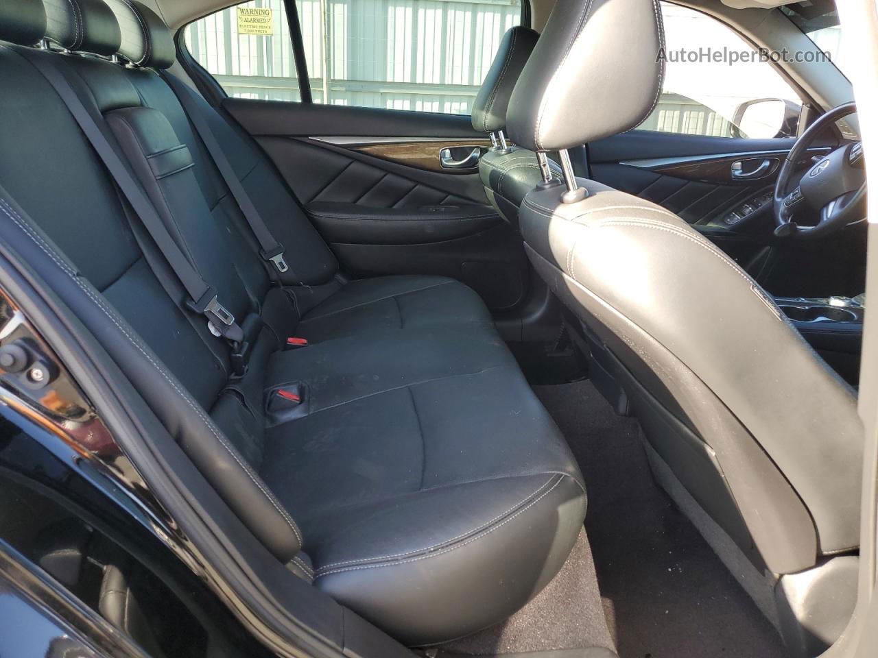 2014 Infiniti Q50 Base Черный vin: JN1BV7AP1EM671470