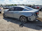 2014 Infiniti Q50 Base Blue vin: JN1BV7AP1EM678788