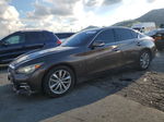 2014 Infiniti Q50 Base Charcoal vin: JN1BV7AP1EM678886