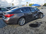 2014 Infiniti Q50 Base Charcoal vin: JN1BV7AP1EM678886