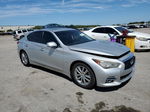 2014 Infiniti Q50 Base Серебряный vin: JN1BV7AP1EM680301