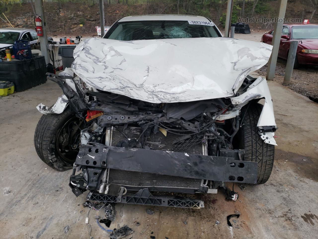 2014 Infiniti Q50 Base Белый vin: JN1BV7AP1EM683098