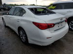 2014 Infiniti Q50 Base White vin: JN1BV7AP1EM684106