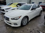 2014 Infiniti Q50 Base White vin: JN1BV7AP1EM684106