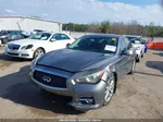 2014 Infiniti Q50 Premium Gray vin: JN1BV7AP1EM687538